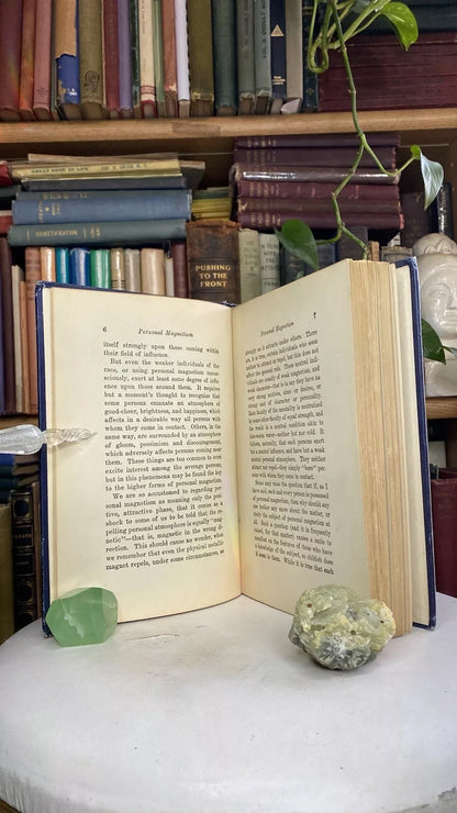Additional condition view of The Art and Science of Personal Magnetism by Theron Q. Dumont and William Walker Atkinson, 1913