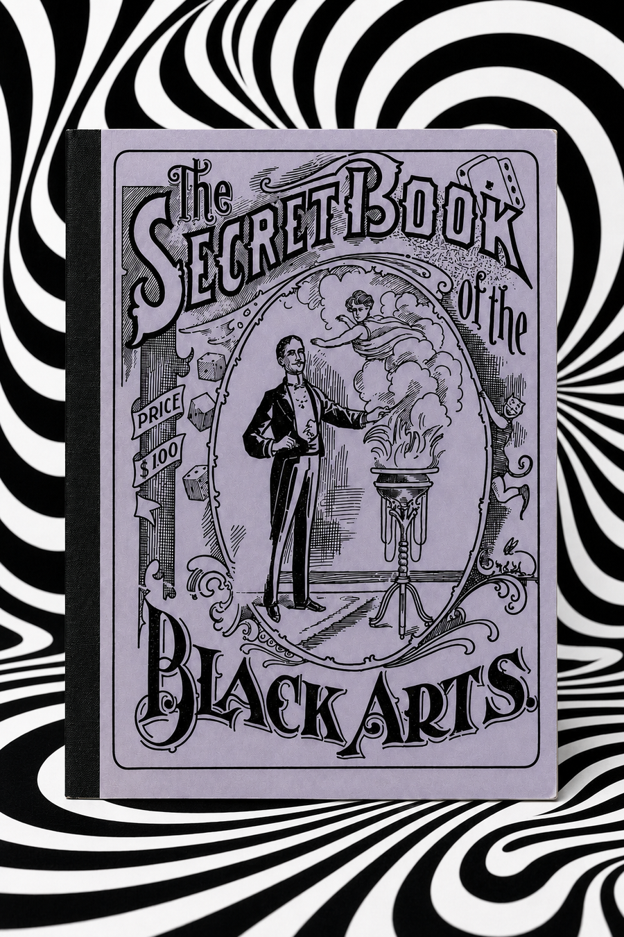 The Secret Book of the Black Arts by Henry T. Williams — lavender-gray Holographic Pagan Press edition