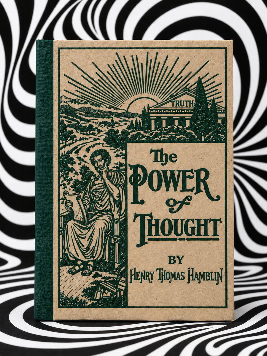 The Power of Thought by Henry Thomas Hamblin — Holographic Pagan Press handmade edition
